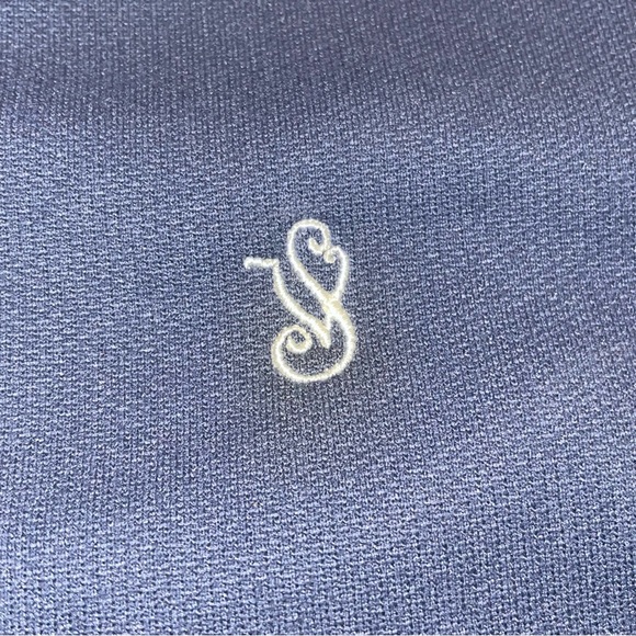 Fairway & Greene Ladies Zip Up Fleece Golf Jacket Size large Blue/Grey Golfing - Picture 2 of 5